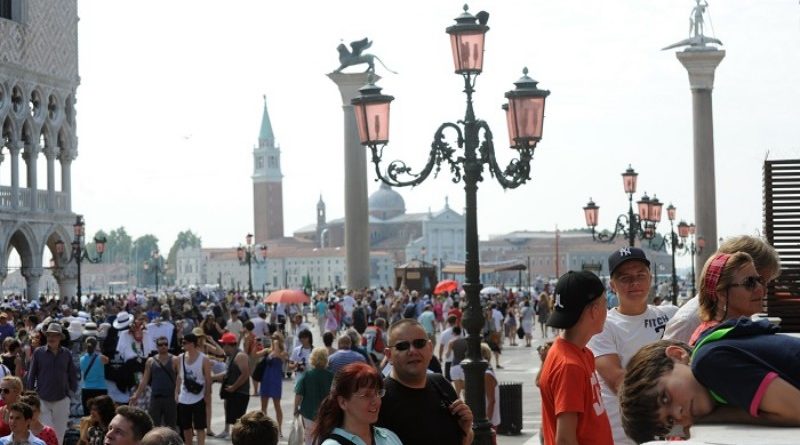 Turisti a Venezia