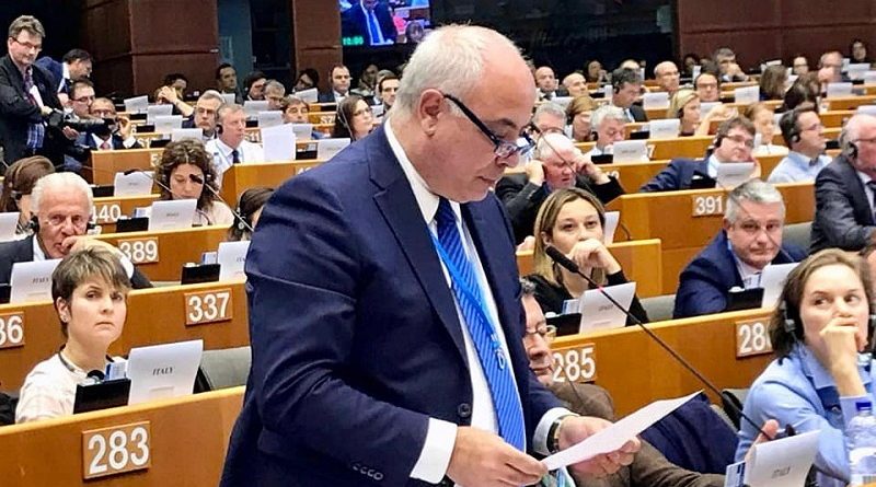 Klaus Algieri al Parlamento europeo delle imprese a Bruxelles
